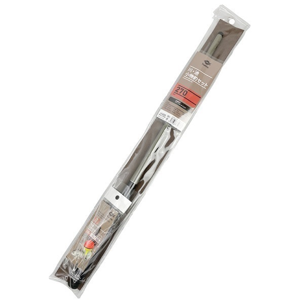 川・池 小物釣セット 【振り出し万能竿と仕掛けのセット】